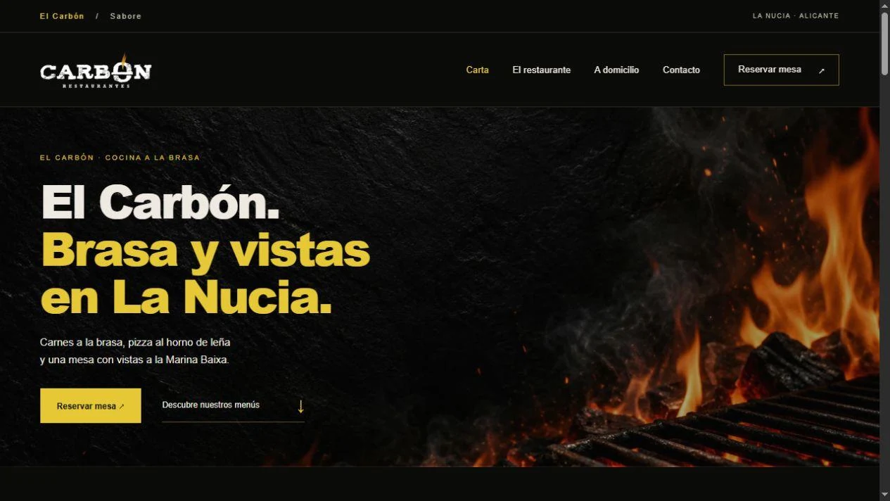 El Carbón · web documentada
